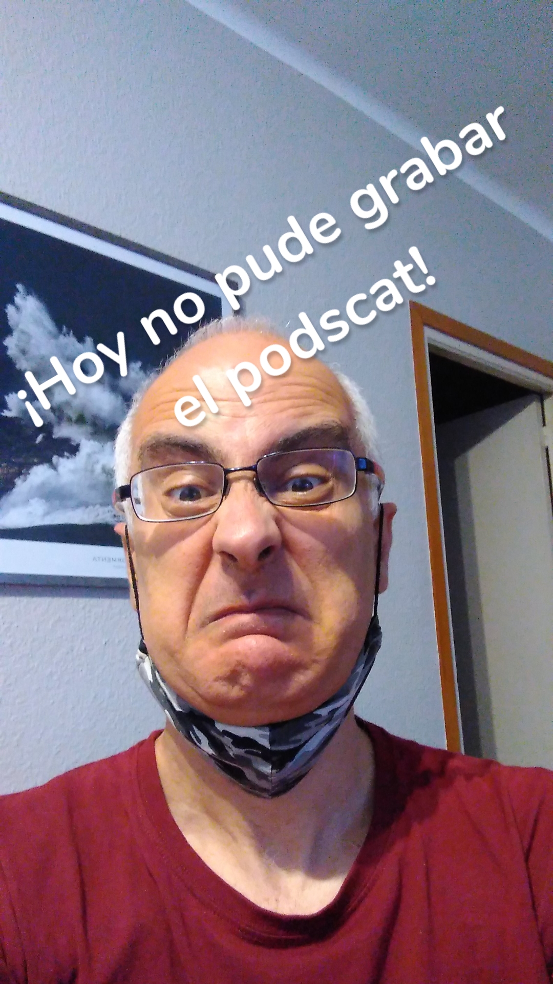 ¡Hoy no pude grabar el podscat! 